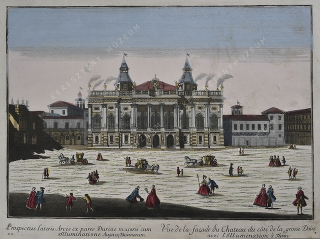 A torinói Palazzo Madama Dora Grossa felőli homlokzata