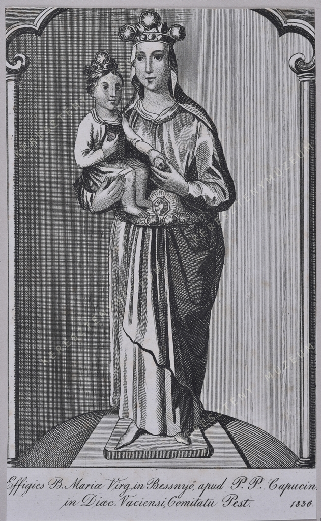 A máriabesnyői Madonna-szobor