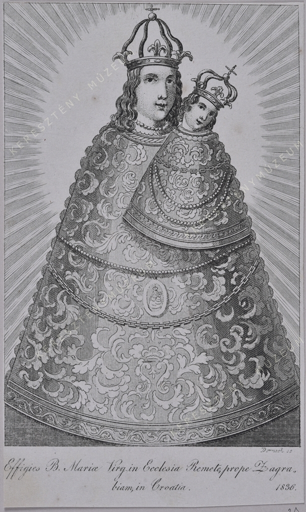 A zágrábremetei Szűz Mária-kegykép